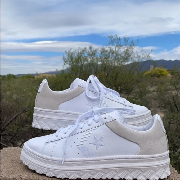 New Platform Pro Leather x2 OX ⭐️ One Star ⭐️ Converse Sneakers - Picture 16 of 16